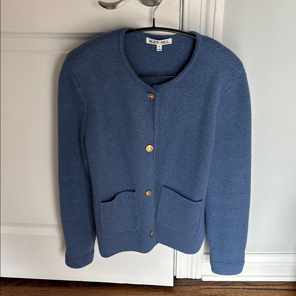 Alex Mill Women's Paris Jacket in Harbour Blue (m)